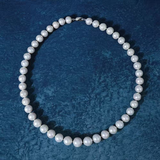 Natural pearl necklace 11--13mm