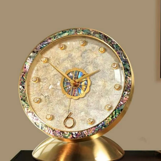 Natural shell clocks