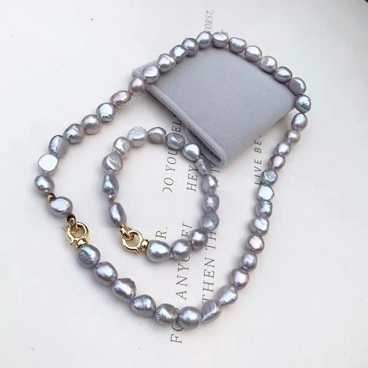 Natural Baroque Pearl Set