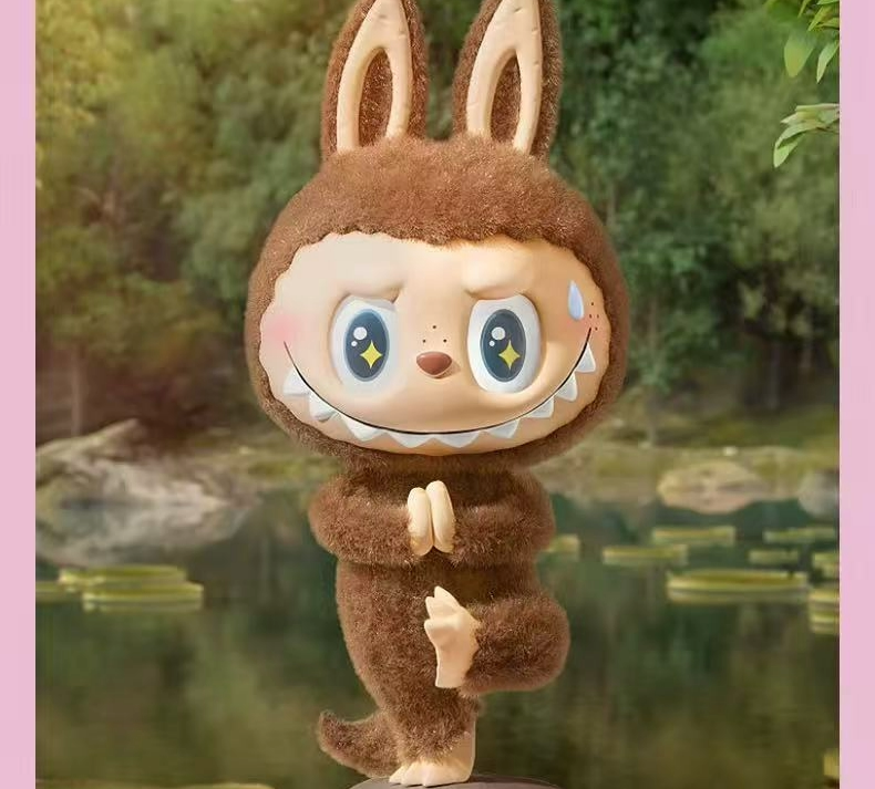 POPMART blind box-- LABUBU Lazy Yoga