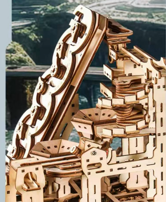 3D puzzle of orbital machinery