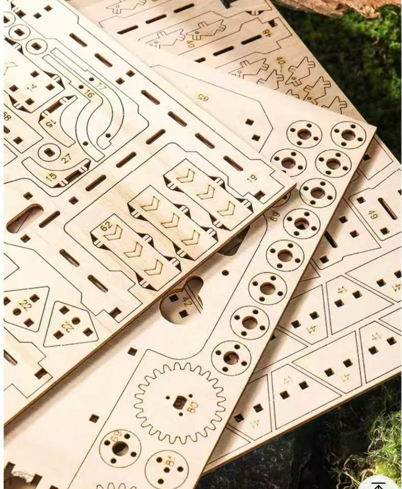 3D puzzle of orbital machinery