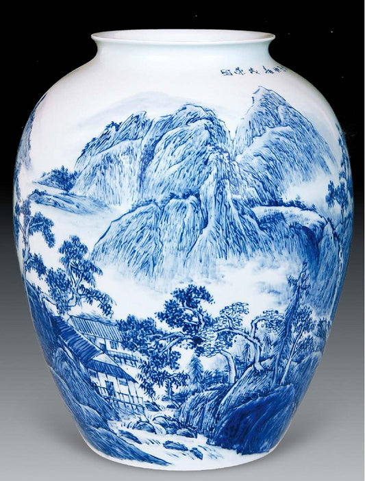 Traditional Chinese Ceramic Art----Blue-and-White Porcelain