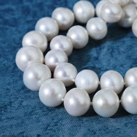 Natural pearl necklace 11--13mm