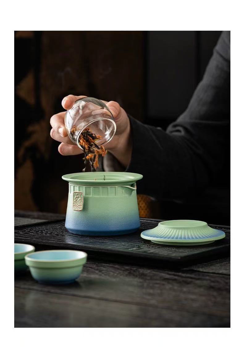 Tea lifestyle---Forbidden Palace style set