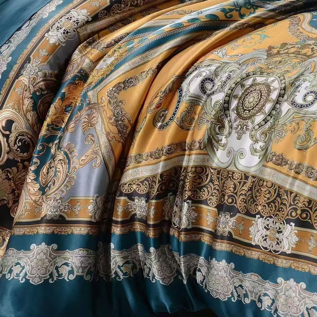 Imperial Opulence Mulberry Silk Bedding Set ---  Double size 4 pieces