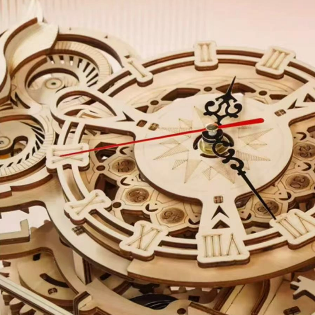 DIY Wood Owl Clock