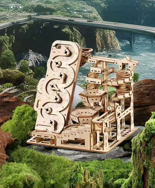 3D puzzle of orbital machinery