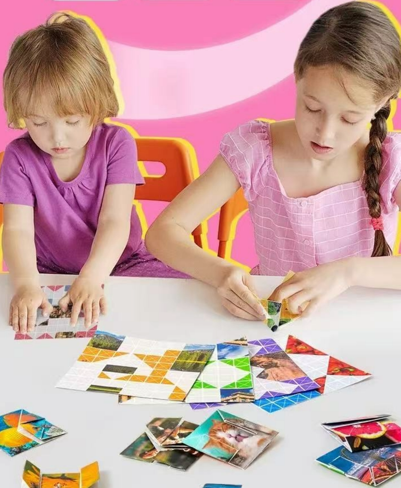 100 papers origami puzzles