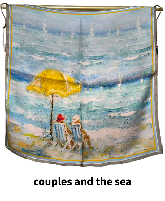 Natural Pure Silk Scarf