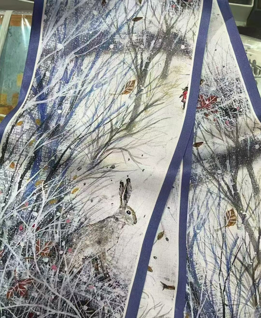 Natural Pure Silk Scarf