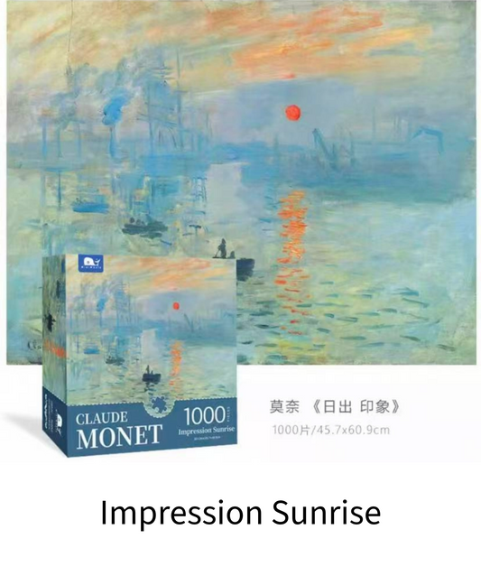 Monet Oil Painting Art Jigsaw Puzzle