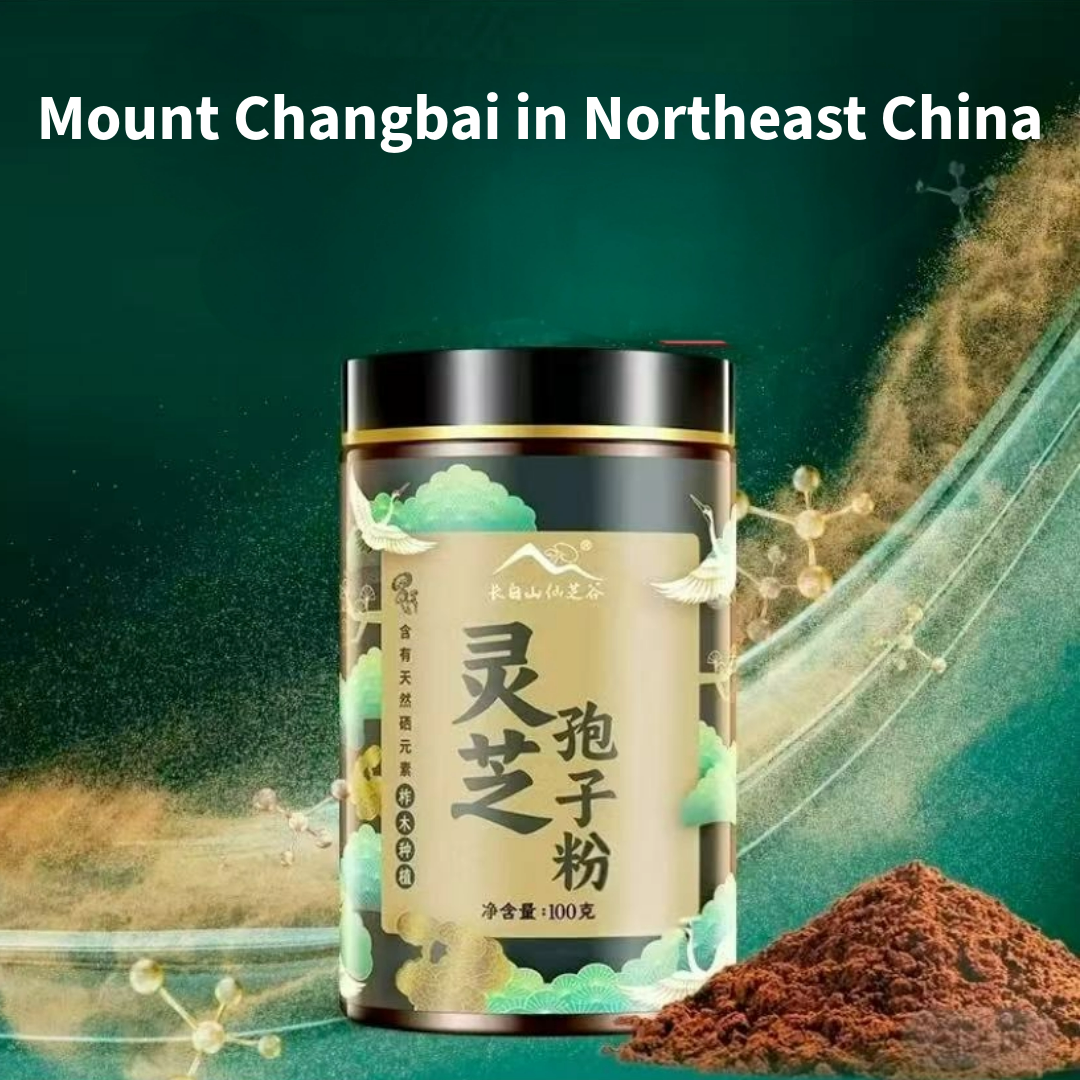 Changbai Mountain Ganoderma Lucidum Spore Powder (100g)
