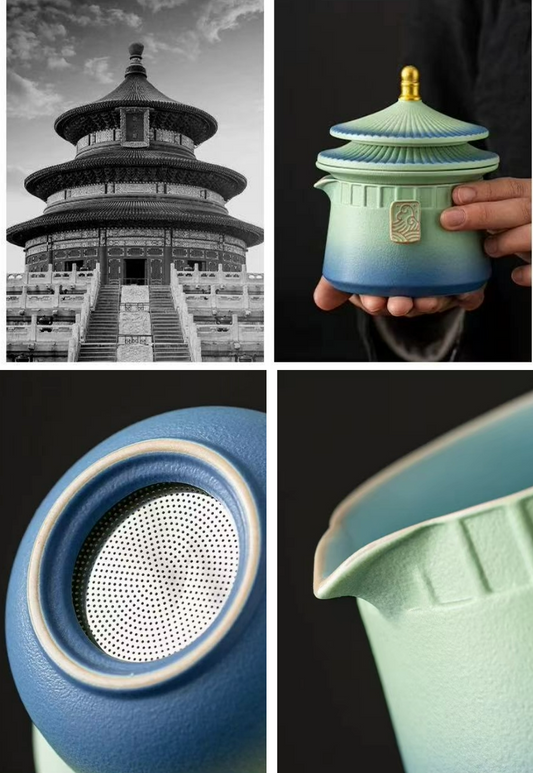 Tea lifestyle---Forbidden Palace style set