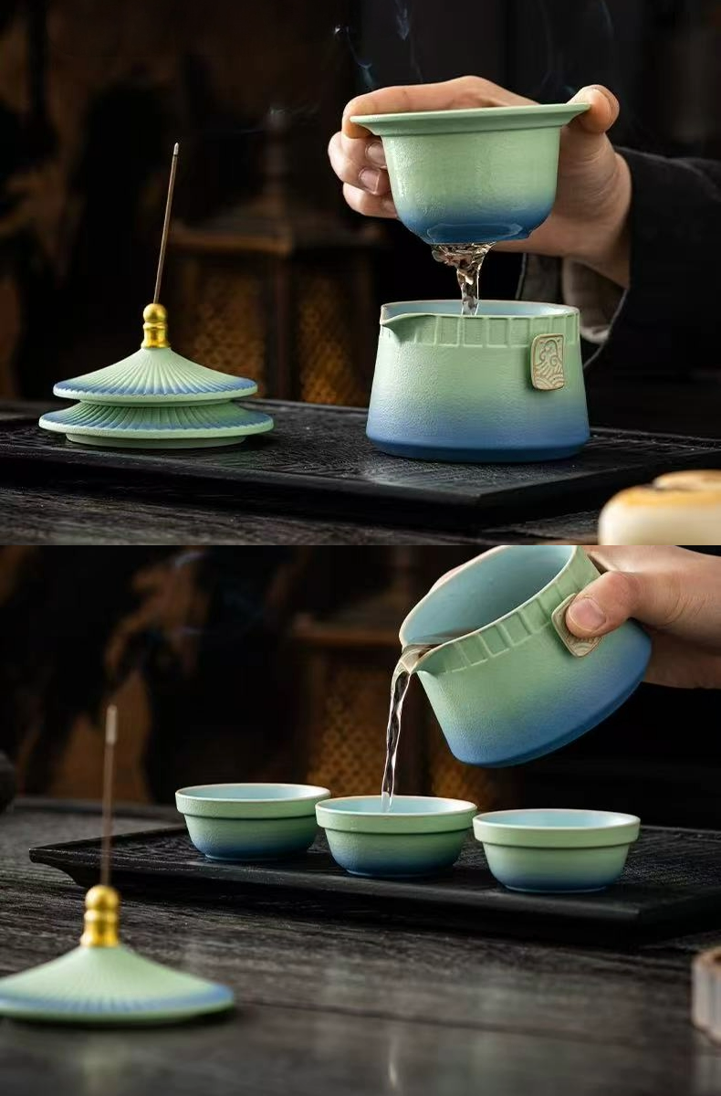 Tea lifestyle---Forbidden Palace style set