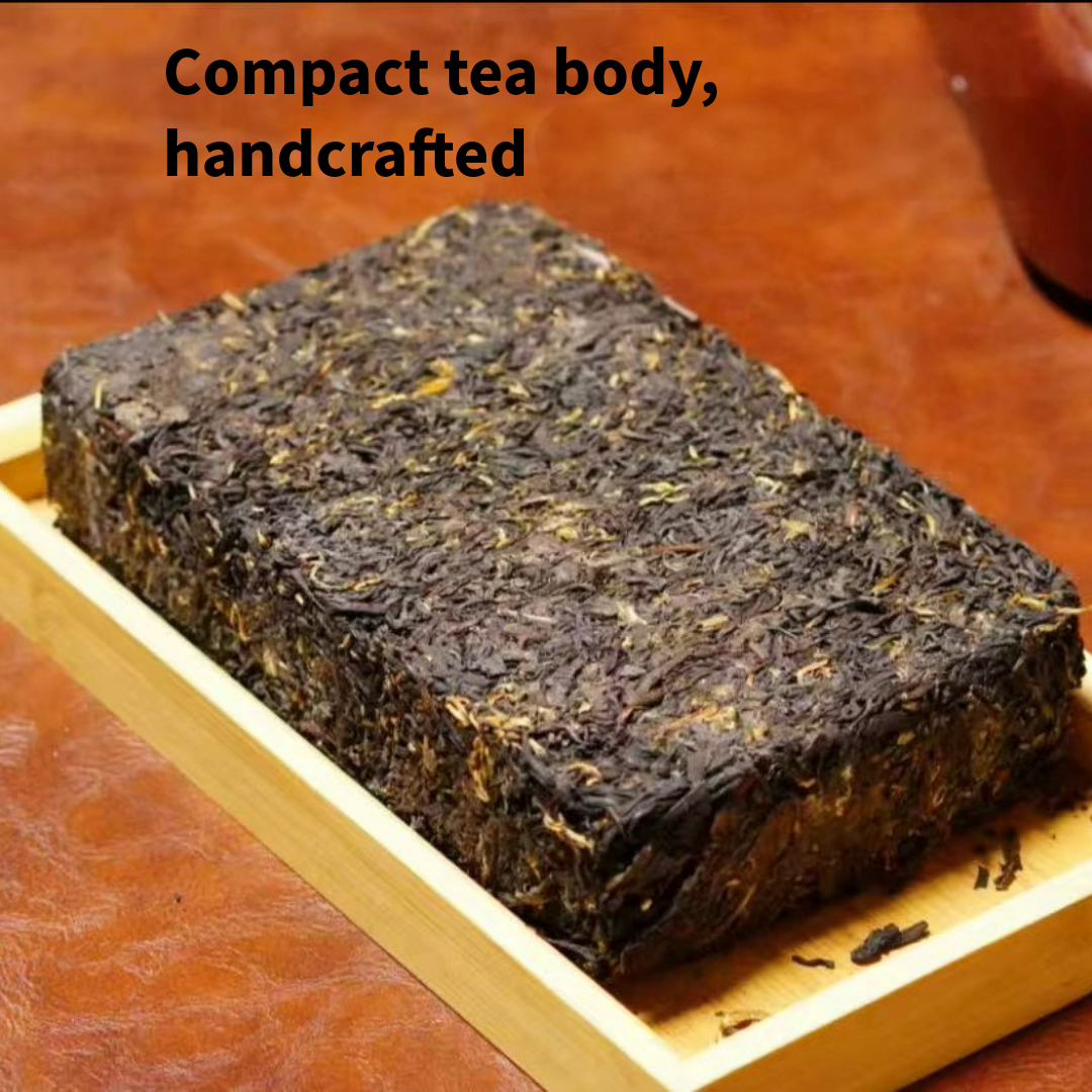 Shaanxi Gold Flower Black Tea-- Fu cha 500g