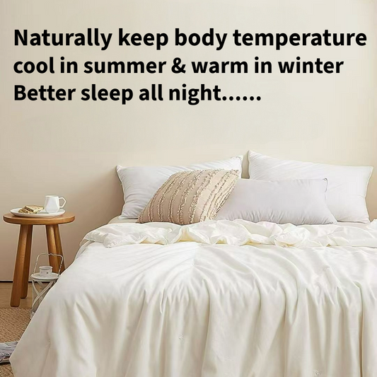 100% Mulberry Silk Duvet Centre---Double size with cotton surface