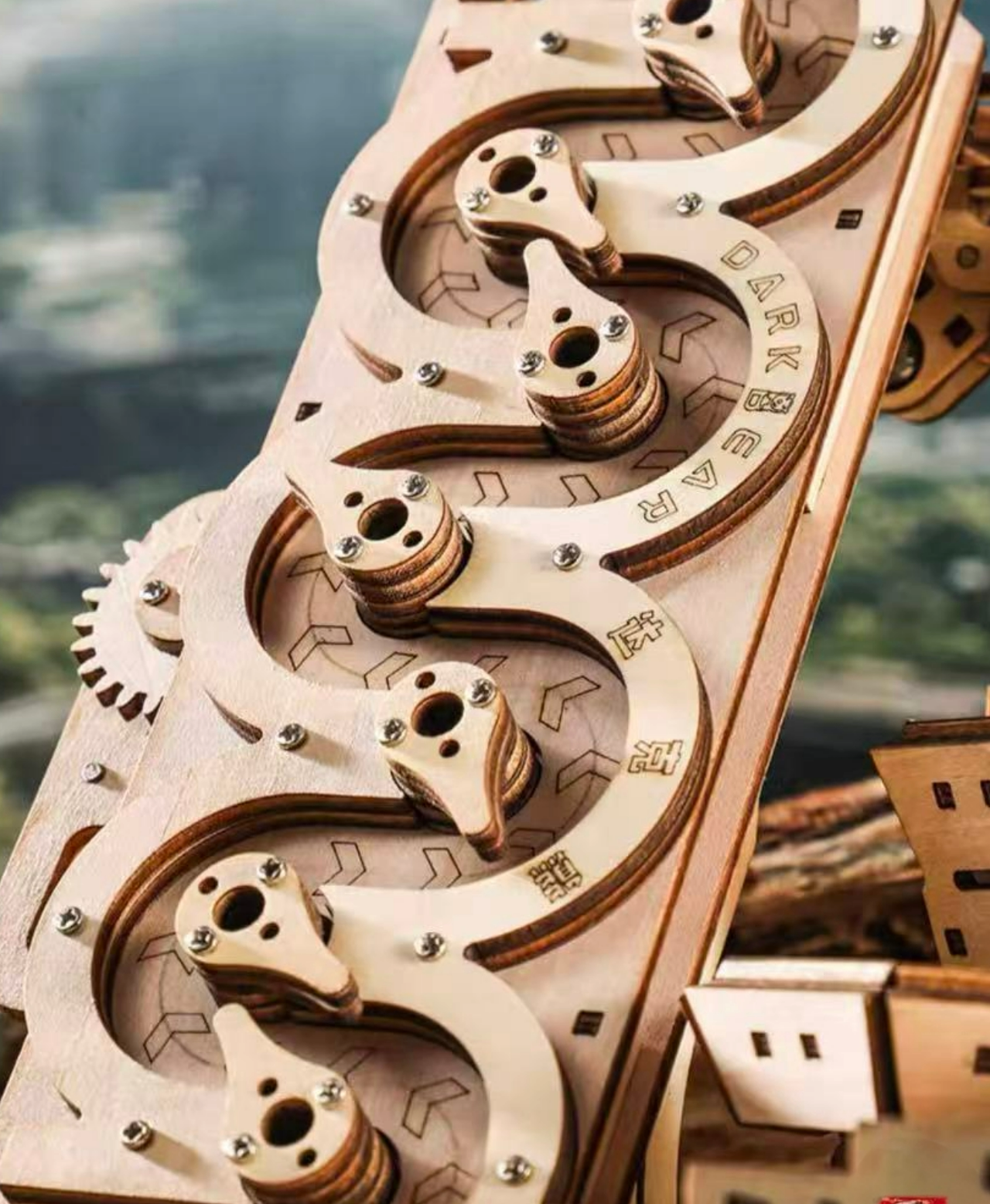 3D puzzle of orbital machinery