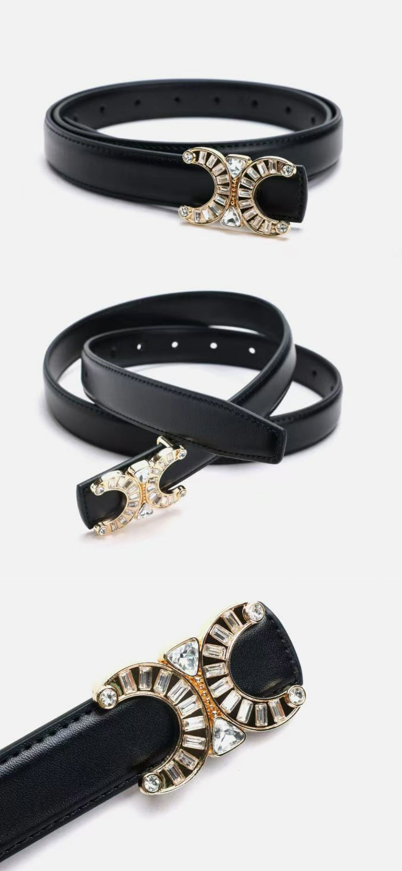 Women's Leather Belt CC