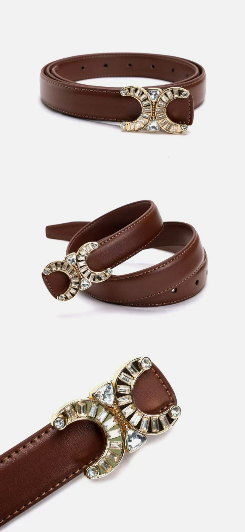 Women's Leather Belt CC